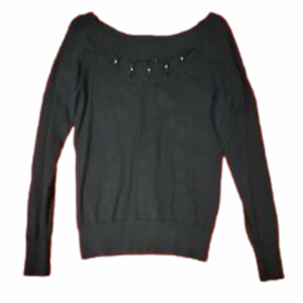 JLo black sweater shirt size XS